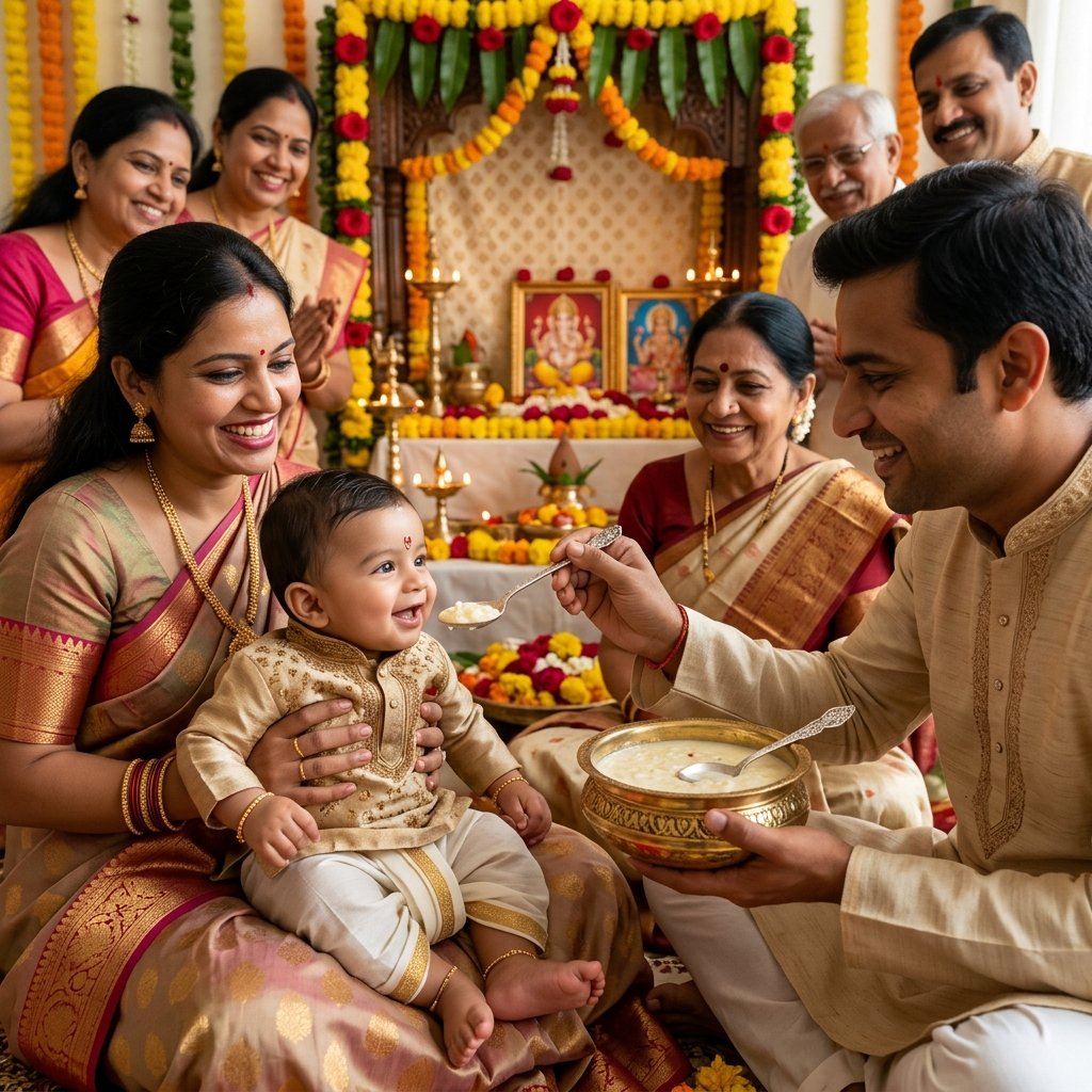 Annaprashana Sanskar - First Solid Food Ceremony