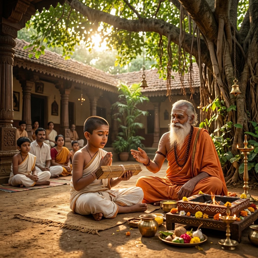 Vedarambha Sanskar - Initiation into Vedic Studies
