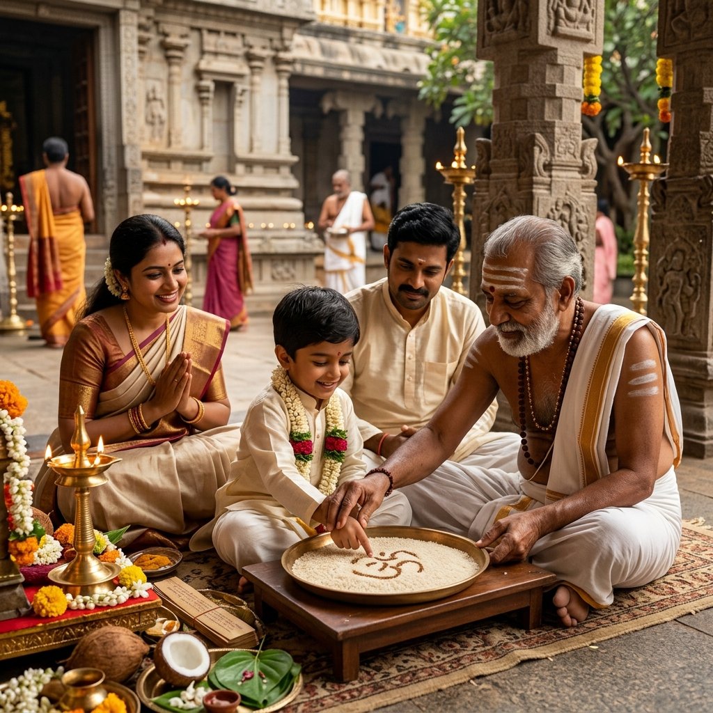 Vidyarambha Sanskar - Beginning of Learning Ceremony
